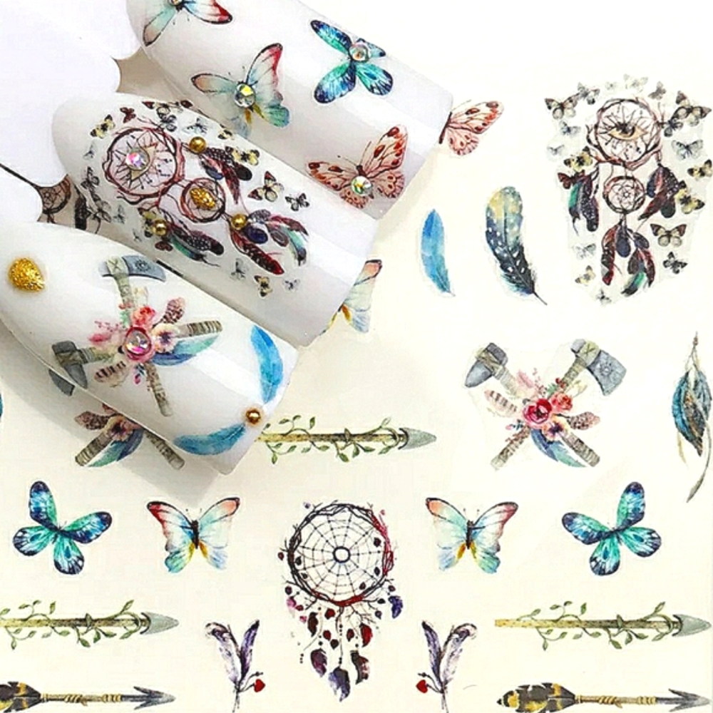 💐4/$16💐 Delicate Warrior Nail Decals